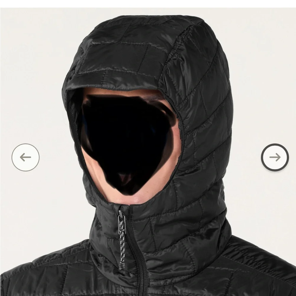 Patagonia Women's Nano Puffy Hoody Black Quilted Jacket - Picture 3 of 7